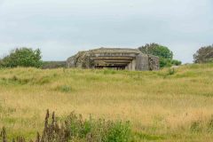 The Normandy a World War II german bunker.